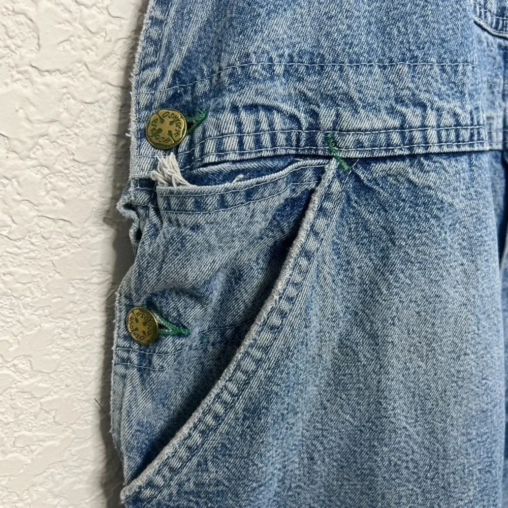 Vintage OshKosh B'Gosh Denim Overalls Union Made / Vestbak / Sanforized / USA - Picture 11 of 16